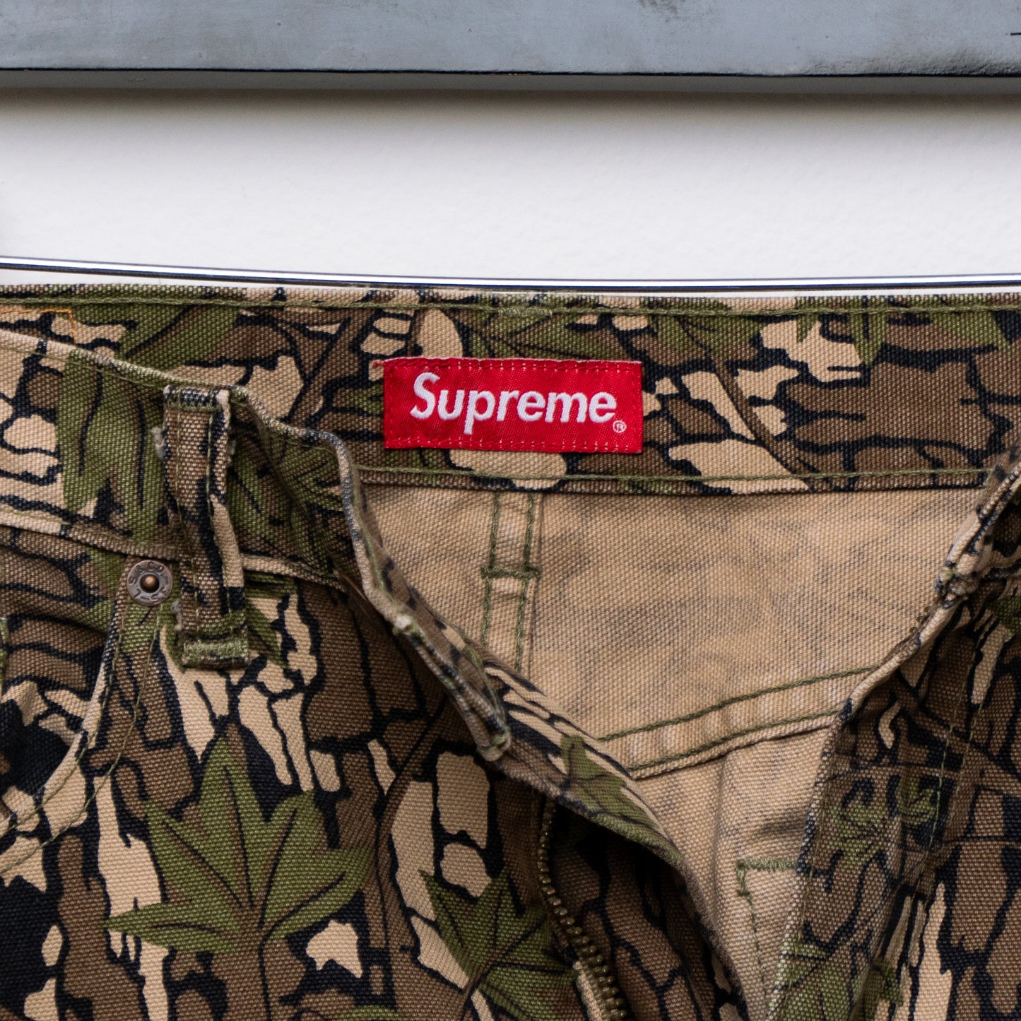 Supreme x Levis Camo 505 Jeans