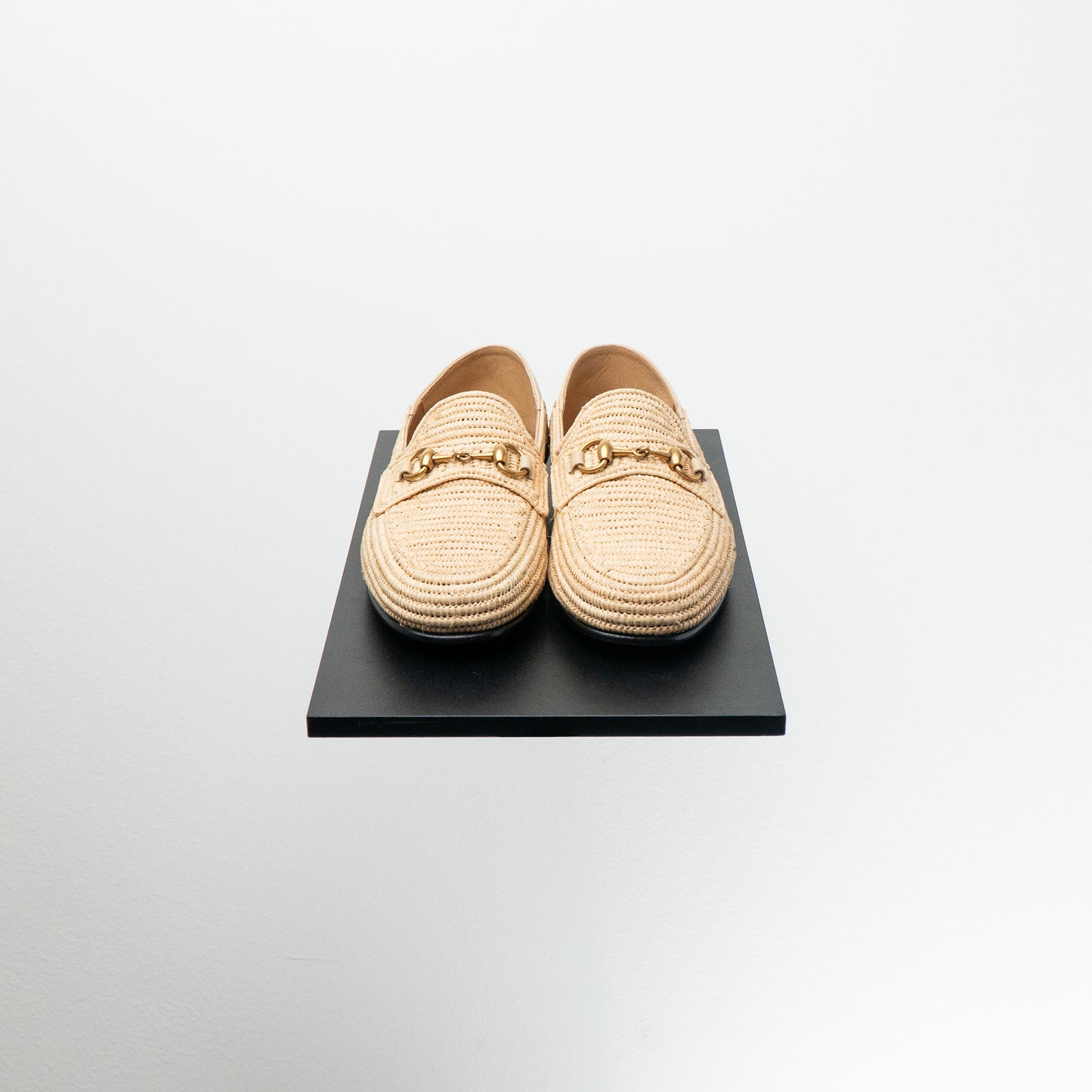 Gucci 1953 Horsebit Loafer in Raffia