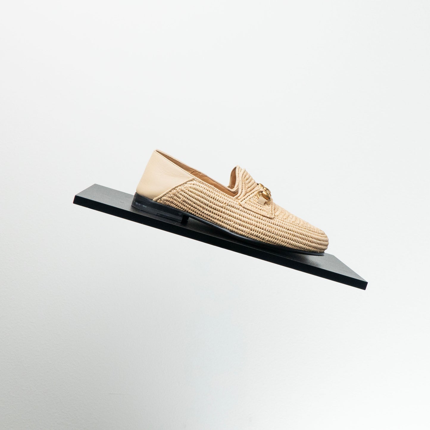 Gucci 1953 Horsebit Loafer in Raffia