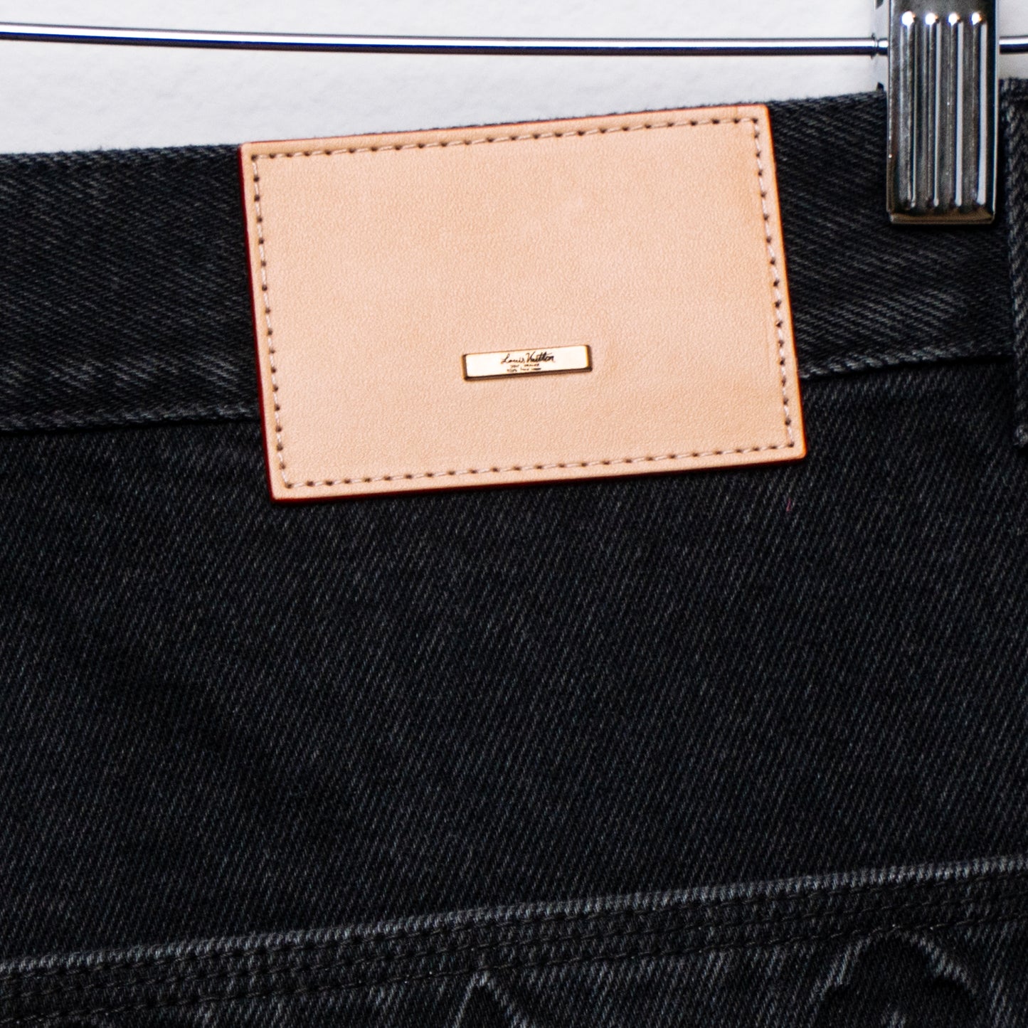 Louis Vuitton Monogram Carpenter Jeans in Black